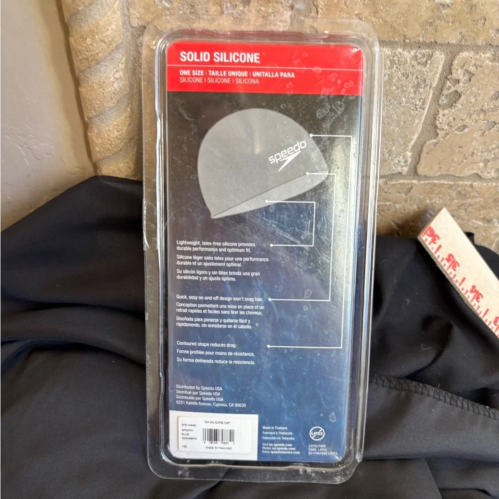 Speedo Silicone Head Cap New in Box - Picture 2 of 2